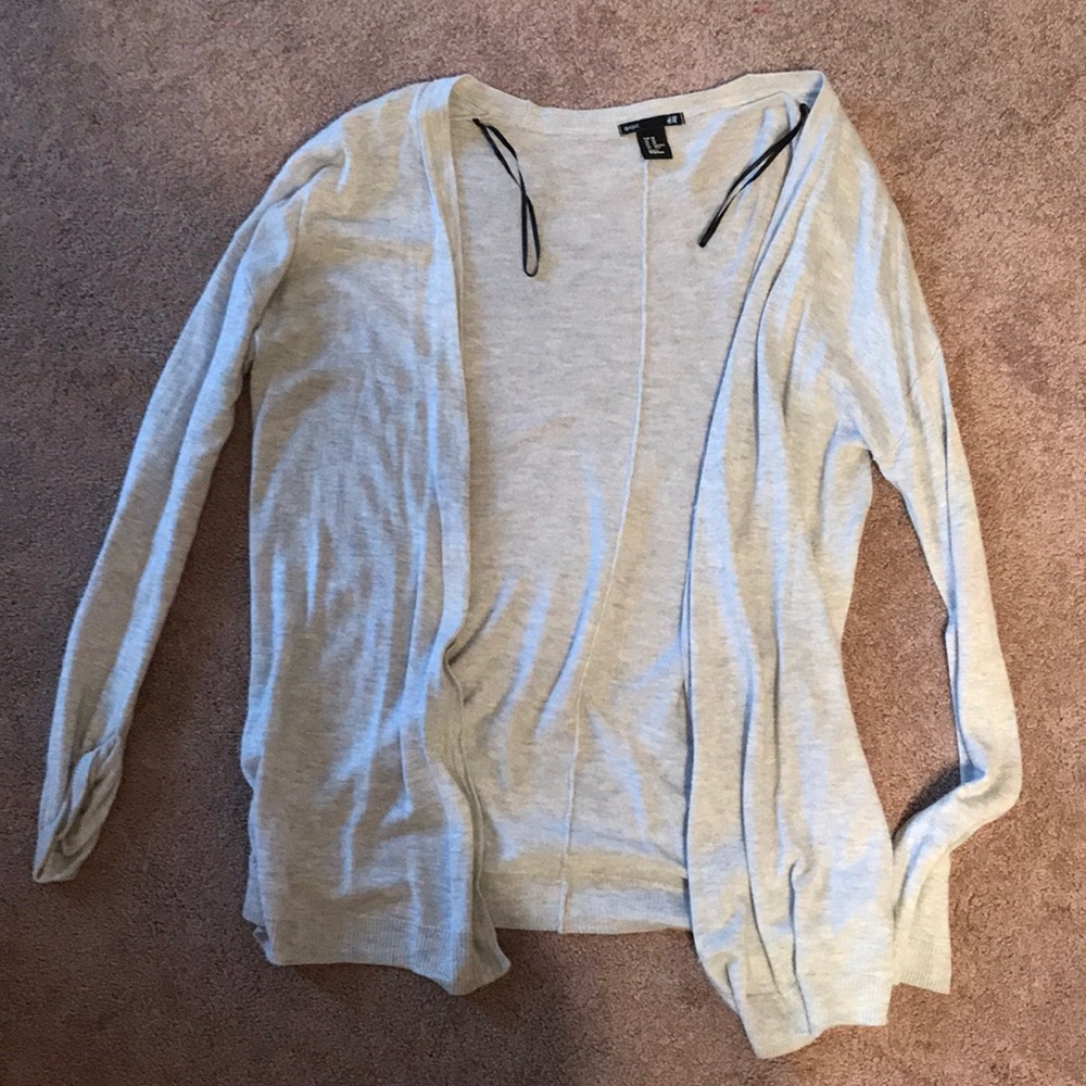 H&M Gray Cardigan